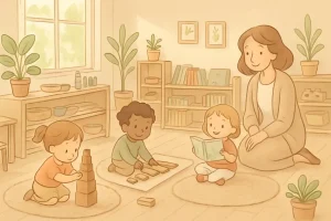educação infantil timbó: por que o ambiente montessoriano faz a diferença