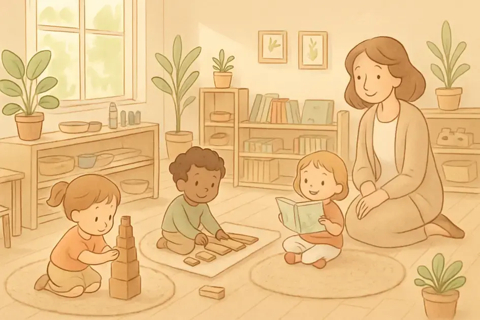 educação infantil timbó: por que o ambiente montessoriano faz a diferença